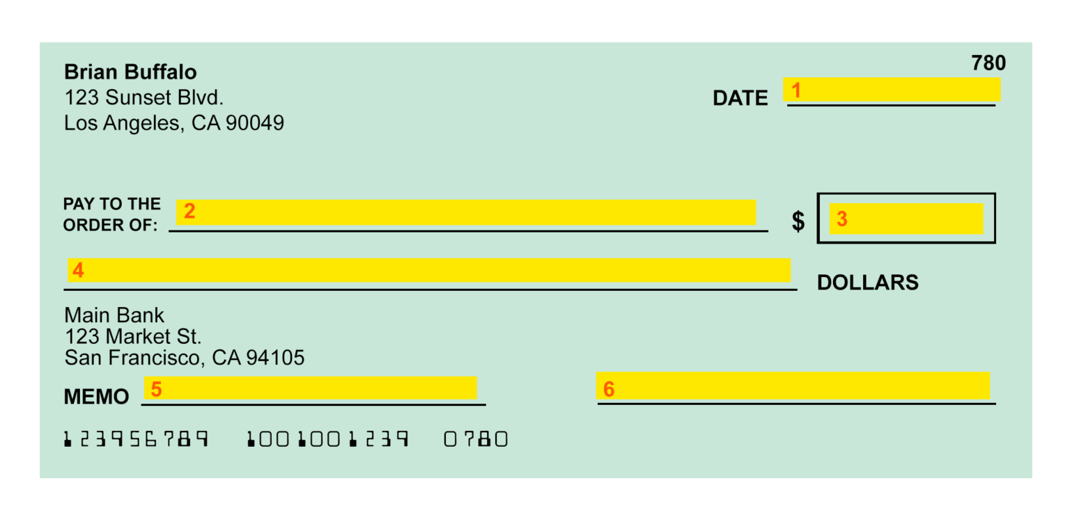 How to Write a Check | Writing a Check Examples - OppU