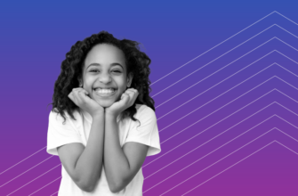 young girl with her hands on her chin